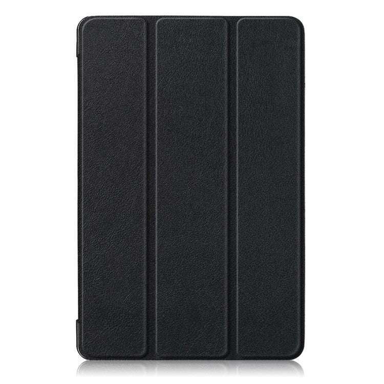 PU Leather Smart Case with Stable Tri-fold Stand Stand for Samsung Galaxy Tab S5e SM-T720/SM-T725 - Black