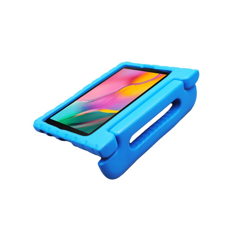 Shockproof Handle Stand EVA Case for Samsung Galaxy Tab A 8.0 (2019) T290 T295 / Tab A7 Lite 8.7-inch T220 T225 - Blue