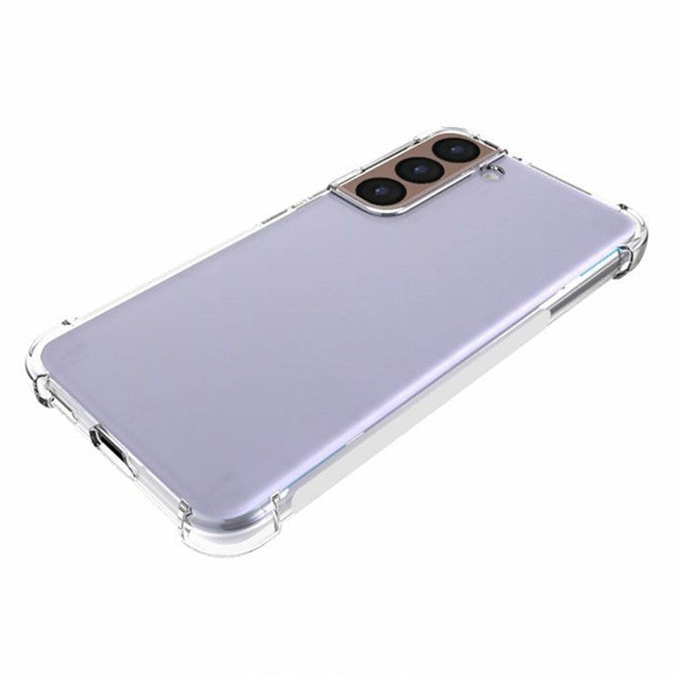 Flexible Clear TPU Scratch-Resistant Anti Slip Protective Phone Case for Samsung Galaxy S22 5G