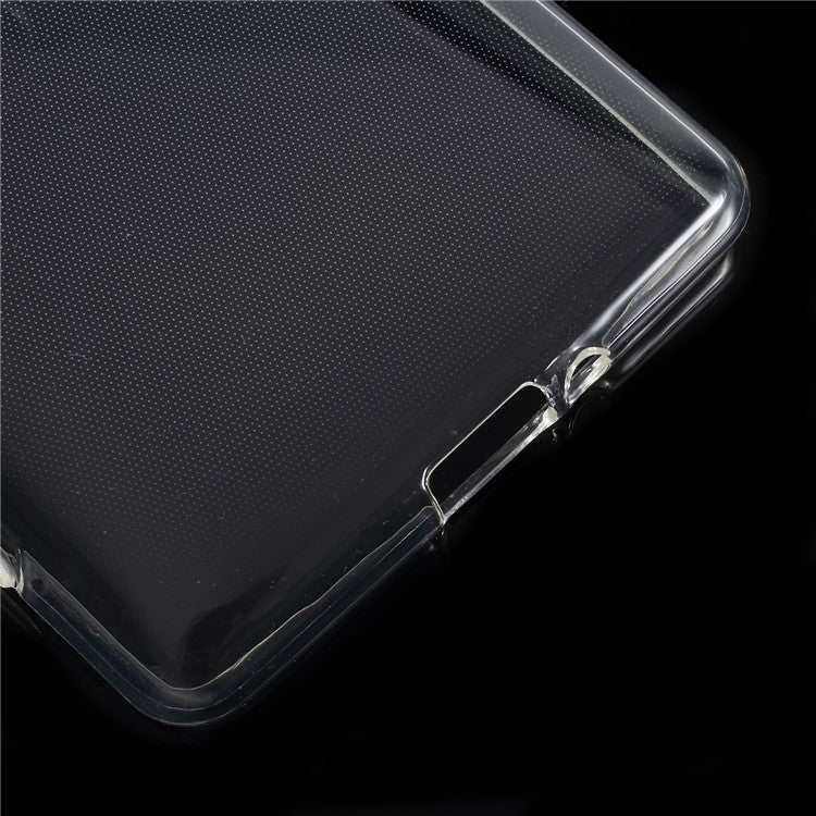 10PCS/Set Clear TPU Mobile Phone Case with Non-slip Inner for Sony Xperia XZ2 - Transparent