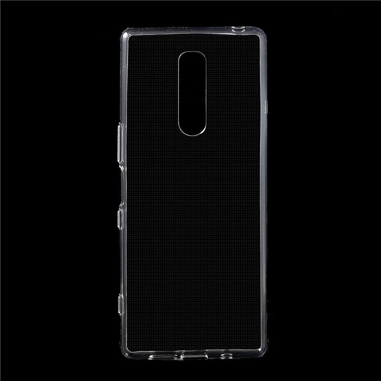 10PCS Non-slip Inner TPU Back Phone Casing for Sony Xperia 1