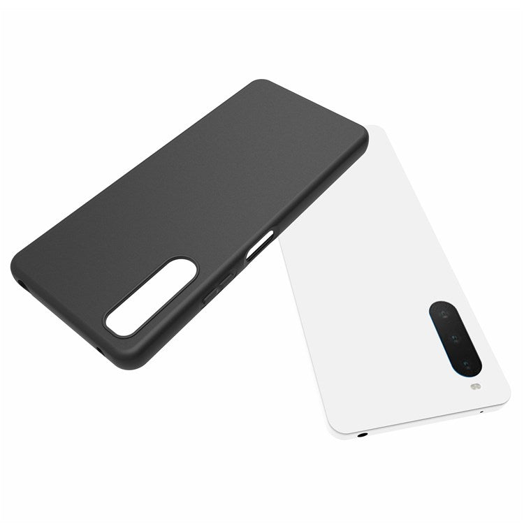 10Pcs/Pack Soft TPU Phone Shell Bag for Sony Xperia 10 IV, Dual-sided Matte Anti-fingerprint Shockproof Mobile Phone Case