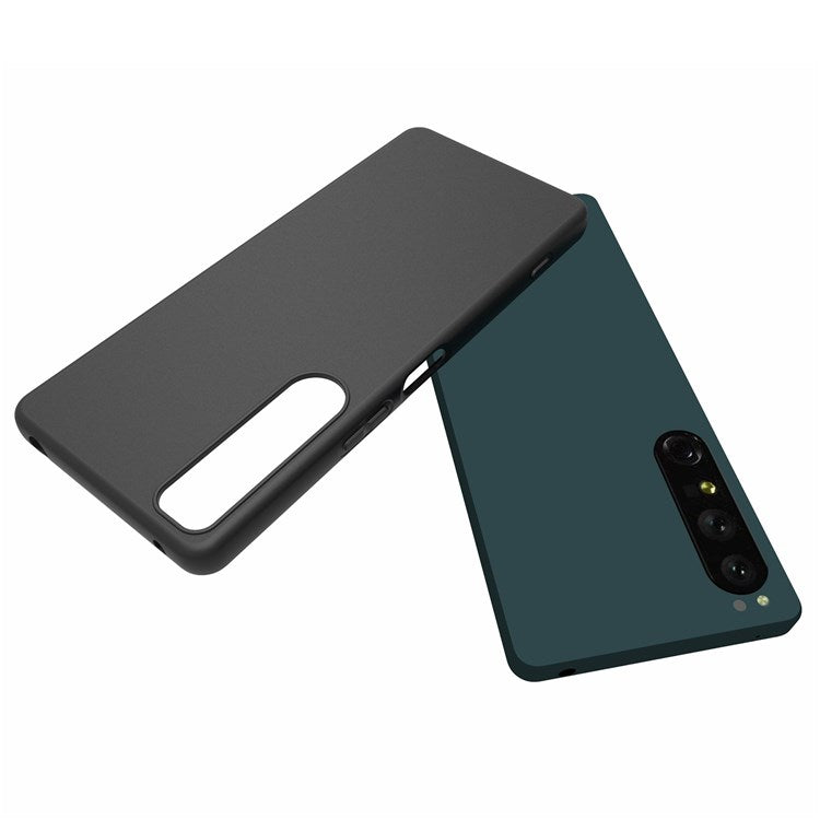 10Pcs/Pack Dual-sided Matte Phone Case for Sony Xperia 1 IV, Ultra-slim Anti-drop TPU Back Cover