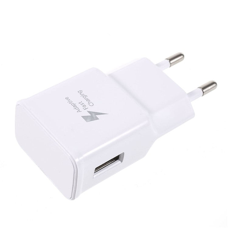 QC 2.0 Fast USB Wall Charger for Samsung Galaxy S7 - White / EU Plug