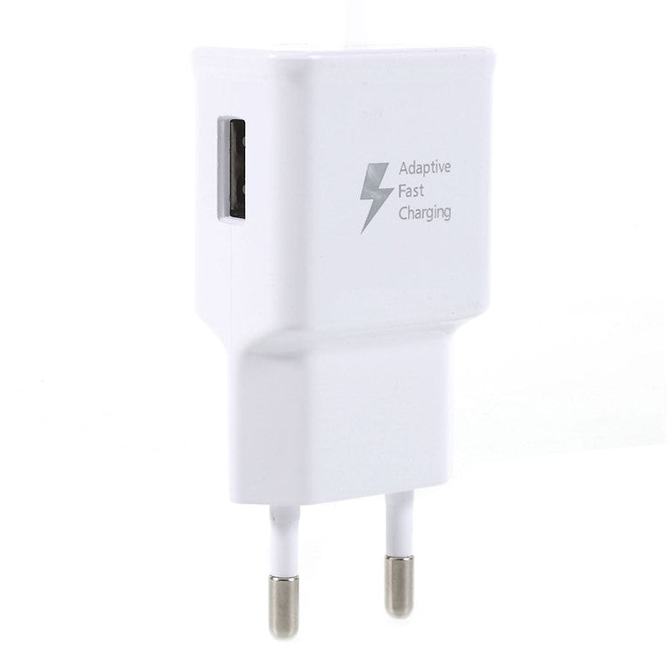 QC 2.0 Fast USB Wall Charger for Samsung Galaxy S7 - White / EU Plug