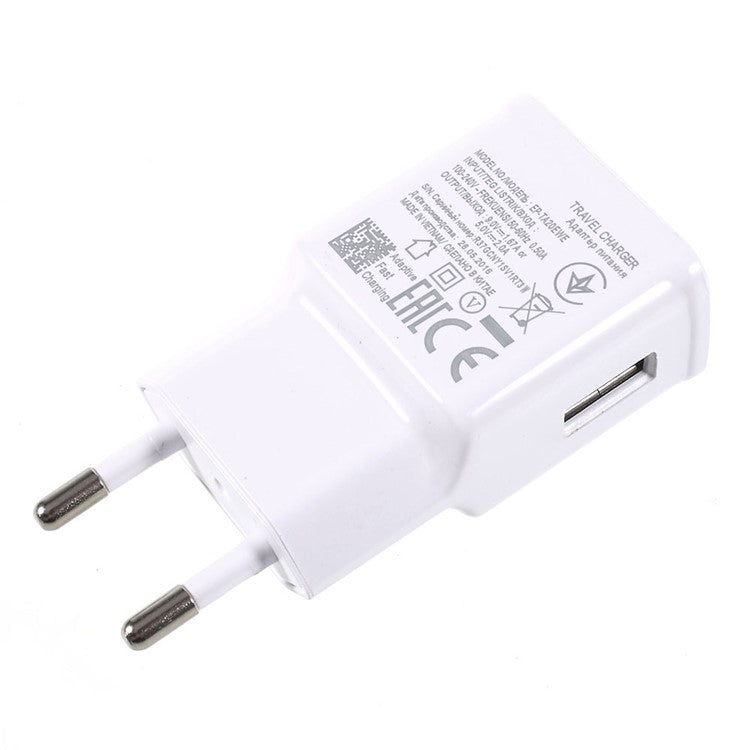 QC 2.0 Fast USB Wall Charger for Samsung Galaxy S7 - White / EU Plug