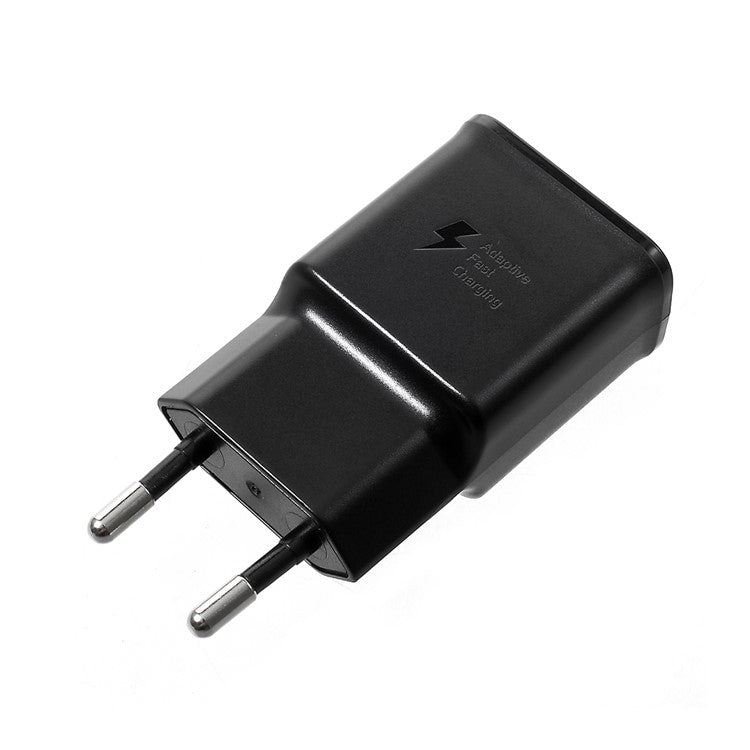 EP-TA200 Adaptive Fast Charging Travel Adapter Charger for Samsung Galaxy S10 / S10 Plus (Non-OEM, Material Assembly) - EU Plug / Black