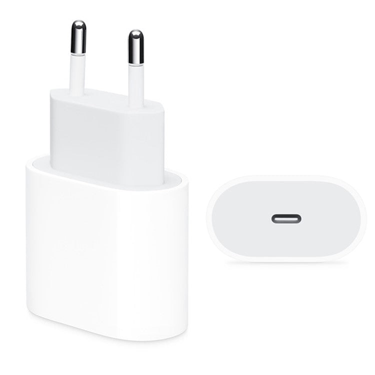 20W USB-C PD Fast Charging Wall Charger Power Adapter for iPhone 12/12 Pro/12 Pro Max/12 mini - EU Plug