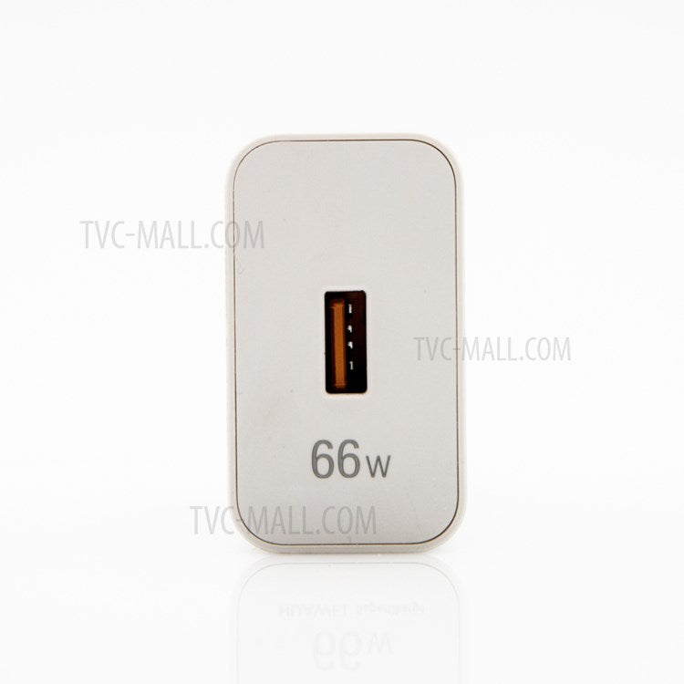 66W Fast Charging USB Wall Charger Power Adapter for Huawei Mate 40/P40 Pro/nova 8 SE - CN Plug