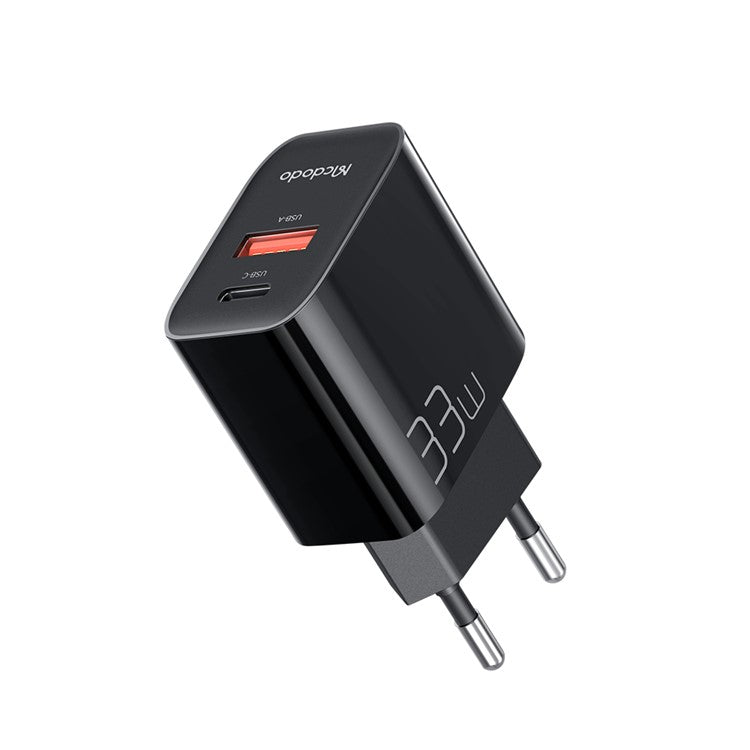 MCDODO CH-0921 MDD PD33W USB-A + Type-C Dual Output Fast Charger Cell Phone Charger - EU Plug