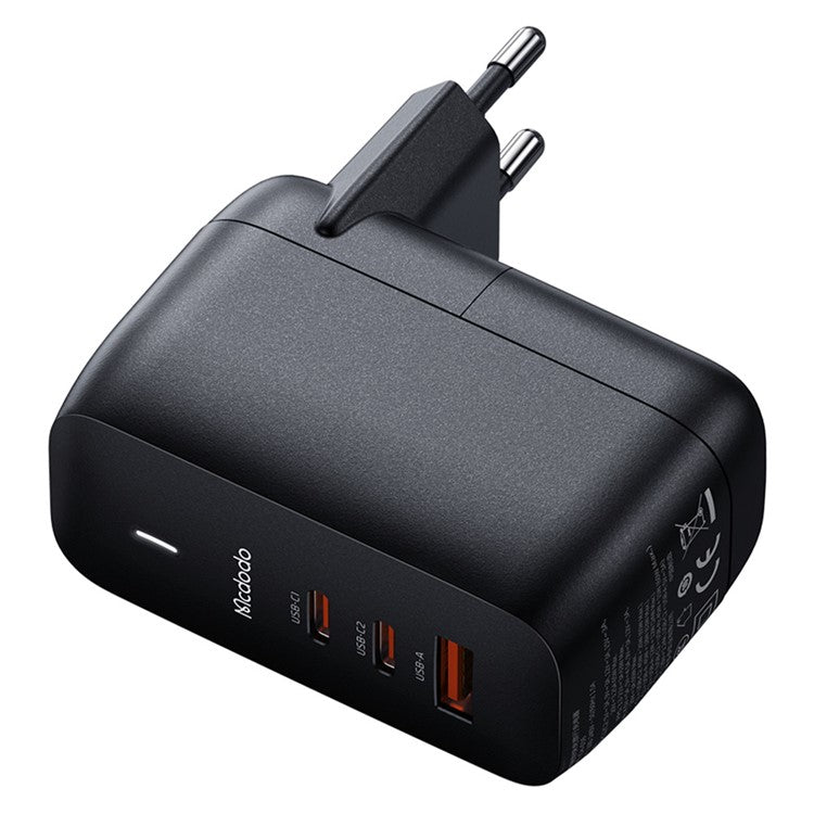 MCDODO MDD GaN 65W Mini Fast Charging 3-ports Wall Charger Phone Adapter - EU Plug