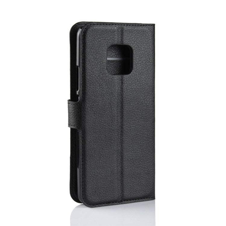 Litchi Texture Wallet Protective Leather Case for Huawei Mate 20 Pro - Black