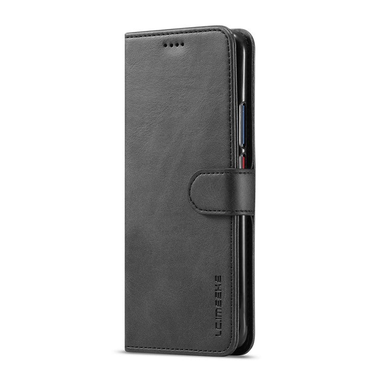 LC.IMEEKE Wallet Leather Stand Cover for Huawei Mate 20 Pro - Black