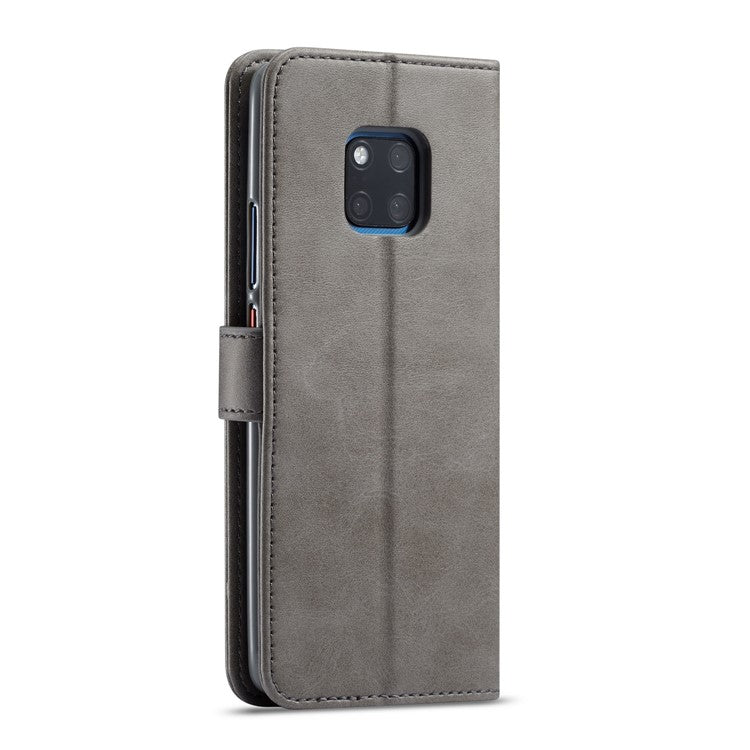 LC.IMEEKE Wallet Leather Cell Phone Case for Huawei Mate 20 Pro - Grey