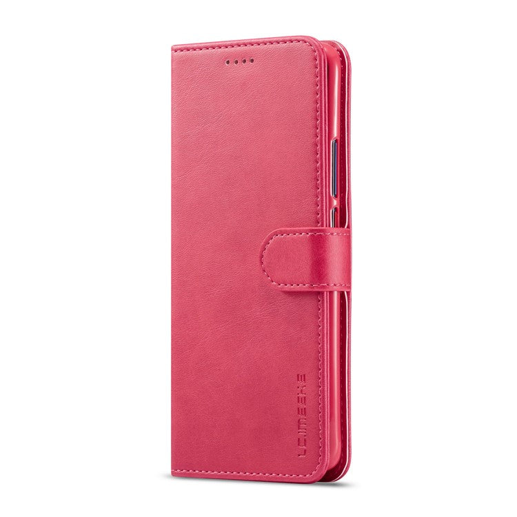 LC.IMEEKE Leather Stand Case with Card Slots for Huawei Mate 20 Pro - Rose