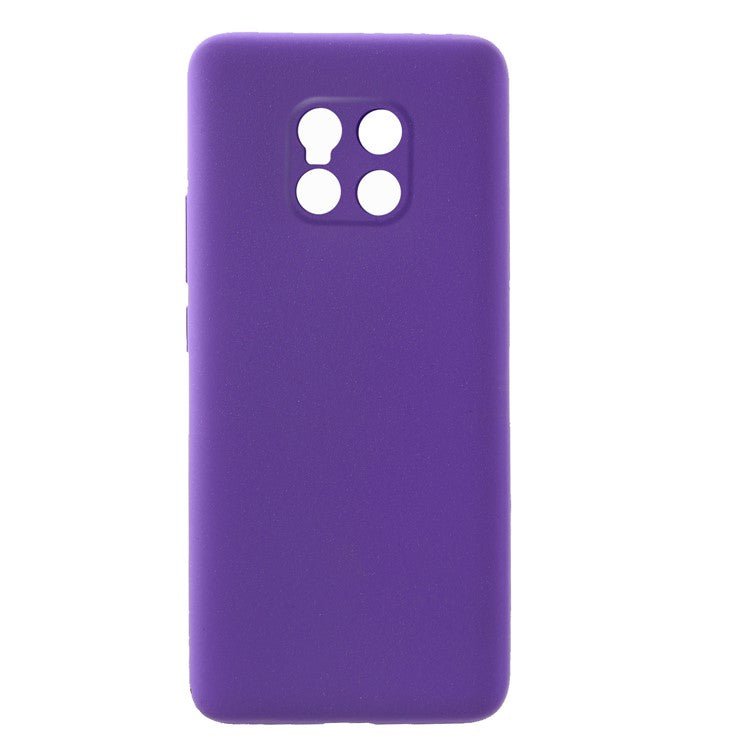 Matte TPU Case Skin-touch Mobile Case for Huawei Mate 20 Pro - Purple