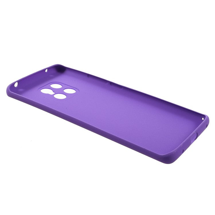 Matte TPU Case Skin-touch Mobile Case for Huawei Mate 20 Pro - Purple