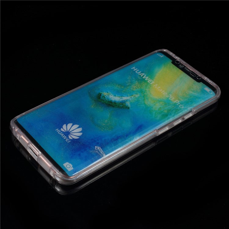 2-in-1 Touchable Cell Phone Case (Acrylic Front + TPU Back) for Huawei Mate 20 Pro