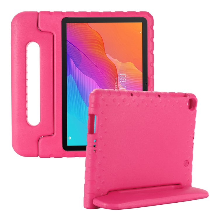 Anti-shock Kickstand EVA Tablet Case for Huawei MatePad T10S/Enjoy Tablet 2 10.1/Honor Pad 6 10.1-inch - Red