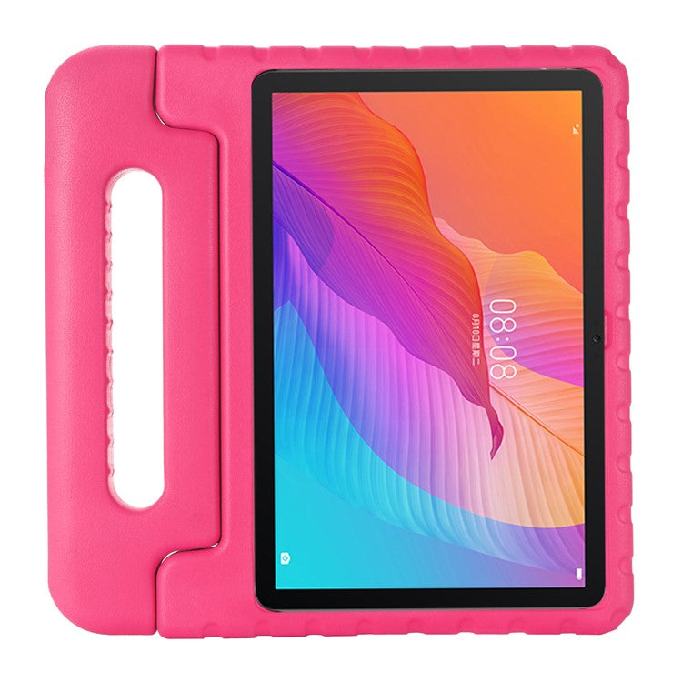 Anti-shock Kickstand EVA Tablet Case for Huawei MatePad T10S/Enjoy Tablet 2 10.1/Honor Pad 6 10.1-inch - Red