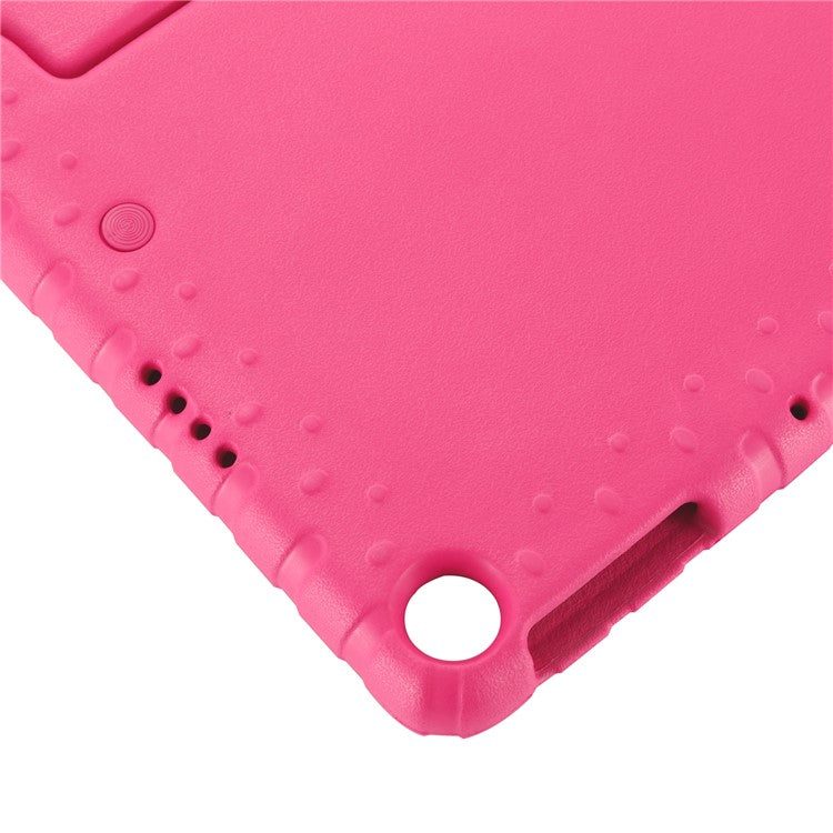 Anti-shock Kickstand EVA Tablet Case for Huawei MatePad T10S/Enjoy Tablet 2 10.1/Honor Pad 6 10.1-inch - Red