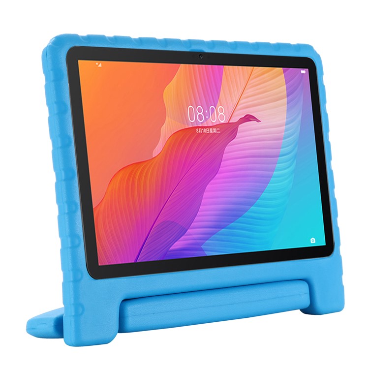 Anti-shock Kickstand EVA Tablet Case for Huawei MatePad T10S/Enjoy Tablet 2 10.1/Honor Pad 6 10.1-inch - Blue