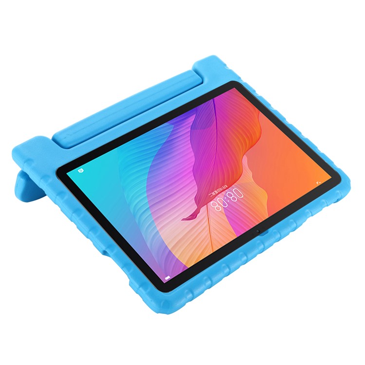 Anti-shock Kickstand EVA Tablet Case for Huawei MatePad T10S/Enjoy Tablet 2 10.1/Honor Pad 6 10.1-inch - Blue