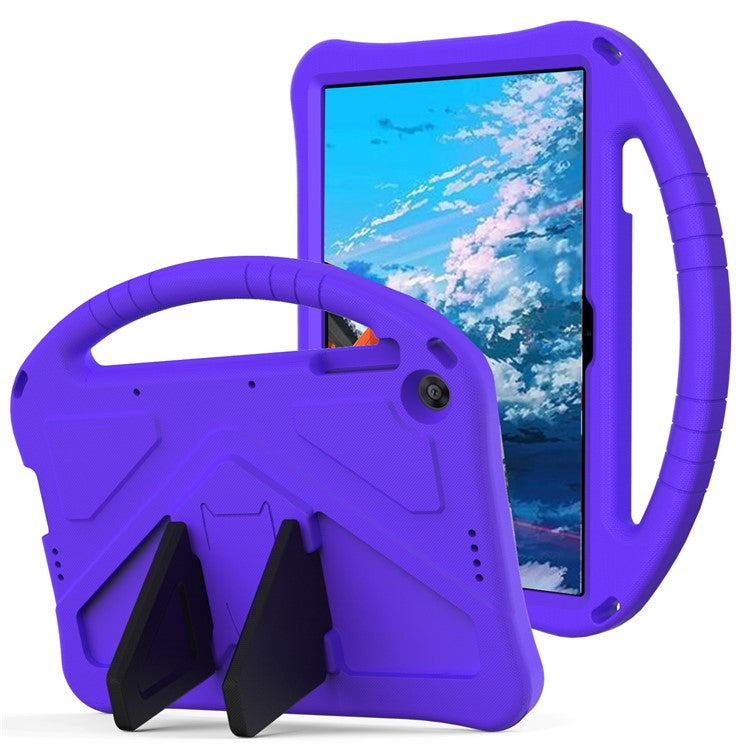 Anti-shock EVA Tablet Case Cover with Handle for Huawei Enjoy Tablet 2 10.1/Honor Pad T6 10.1-inch/Honor Pad X6/MatePad T10/MatePad T10s - Purple