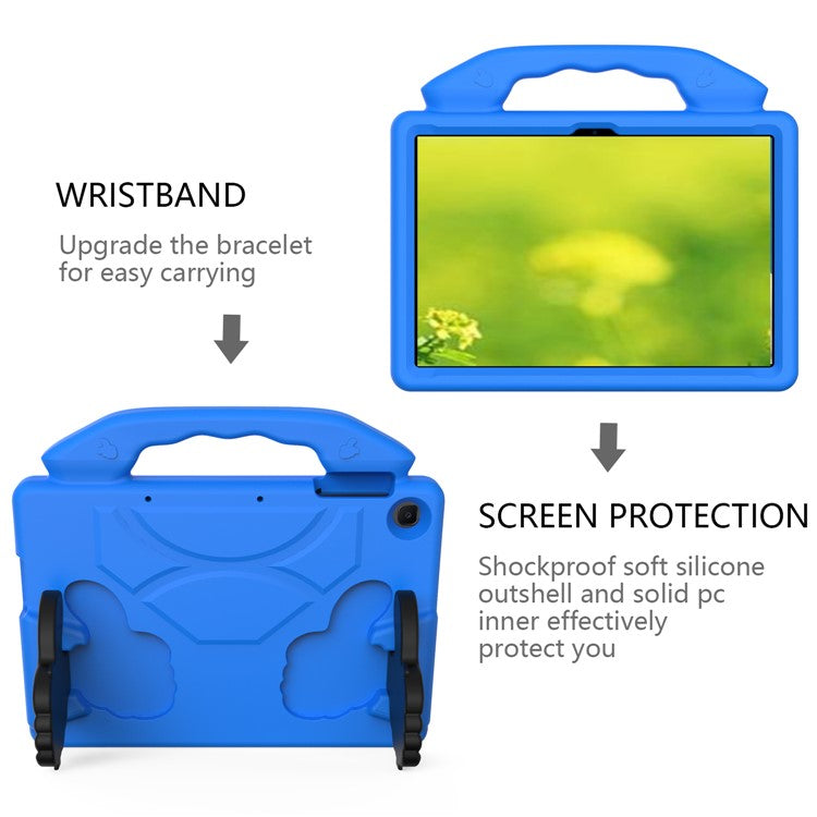 Thumb Kickstand EVA Case for Huawei Enjoy Tablet 2 10.1/Honor Pad T6 10.1-inch/Honor Pad X6/MatePad T10/T10s - Blue