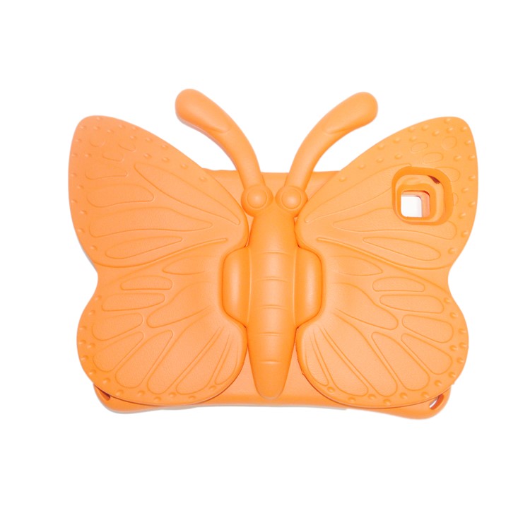 Butterfly Style EVA Kickstand Tablet Case Shell for Huawei Enjoy Tablet 2 10.1/MatePad T 10S 10.1 inch/MatePad T 10 9.7 inch/Honor Pad 6 10.1-inch/Pad X6 9.7 inch - Orange