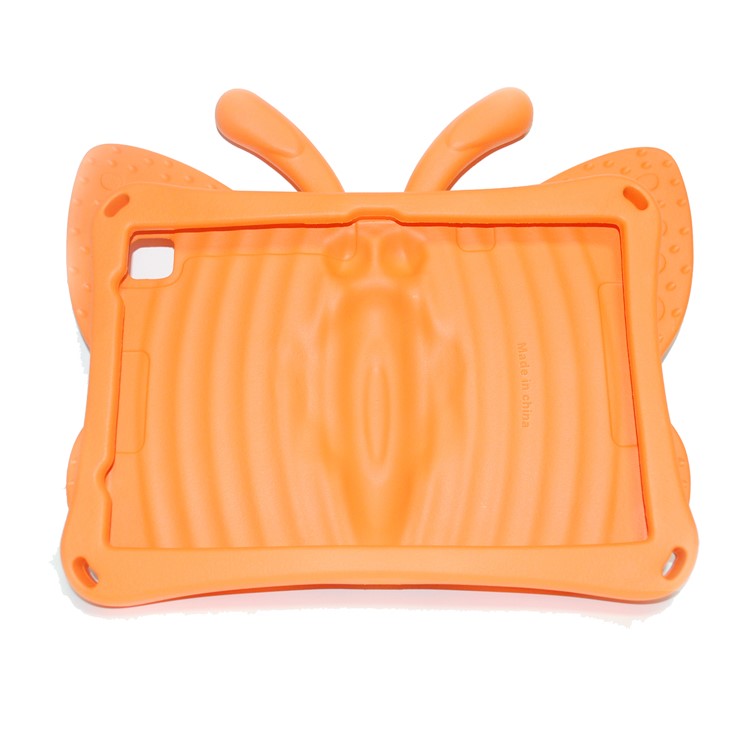 Butterfly Style EVA Kickstand Tablet Case Shell for Huawei Enjoy Tablet 2 10.1/MatePad T 10S 10.1 inch/MatePad T 10 9.7 inch/Honor Pad 6 10.1-inch/Pad X6 9.7 inch - Orange