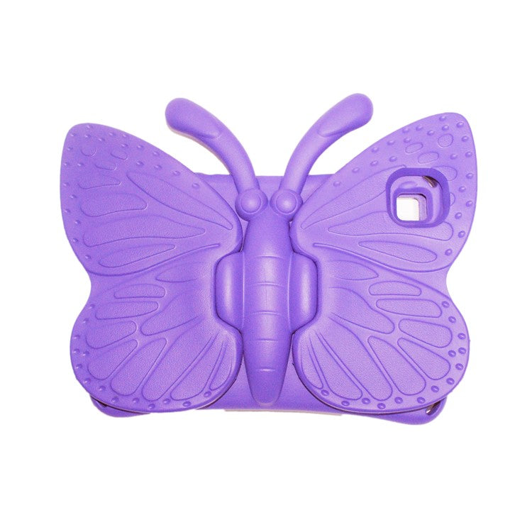 Butterfly Style EVA Kickstand Tablet Case Shell for Huawei Enjoy Tablet 2 10.1/MatePad T 10S 10.1 inch/MatePad T 10 9.7 inch/Honor Pad 6 10.1-inch/Pad X6 9.7 inch - Purple