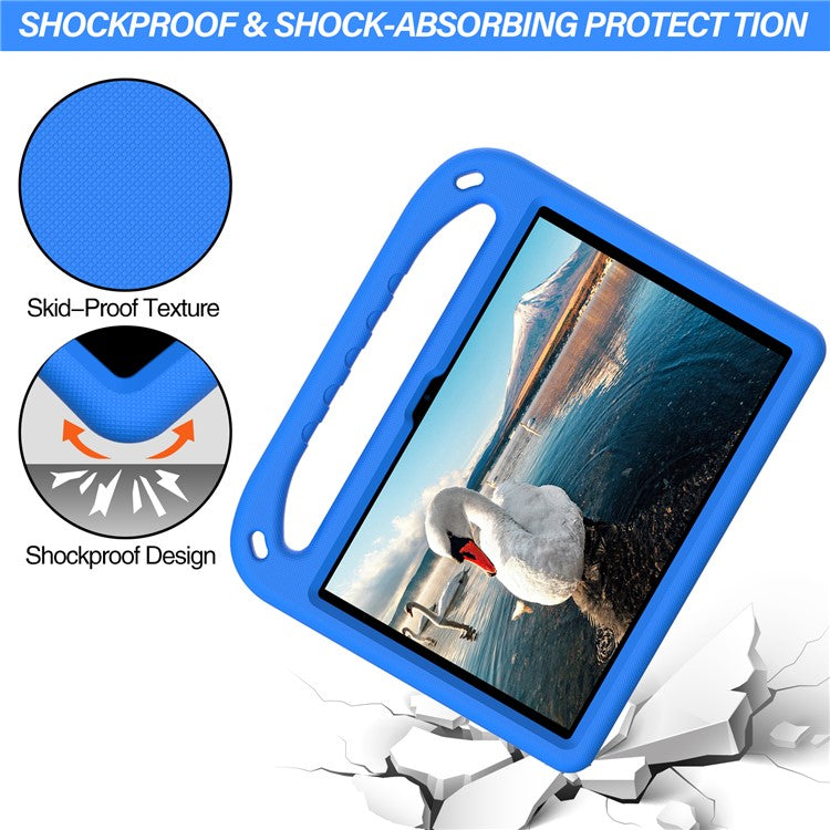 Shock-Absorbed Hand-Hold Grip EVA Tablet Case with Kickstand for Huawei Enjoy Tablet 2 10.1/MatePad T 10S 10.1 inch/MatePad T 10 9.7 inch/Honor Pad 6 10.1-inch/Pad X6 9.7 inch - Blue