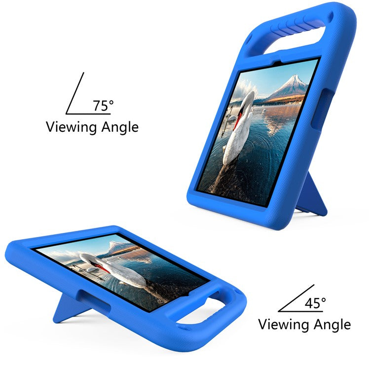 Shock-Absorbed Hand-Hold Grip EVA Tablet Case with Kickstand for Huawei Enjoy Tablet 2 10.1/MatePad T 10S 10.1 inch/MatePad T 10 9.7 inch/Honor Pad 6 10.1-inch/Pad X6 9.7 inch - Blue