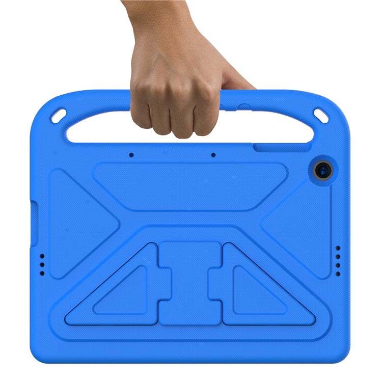 Shock-Absorbed Hand-Hold Grip EVA Tablet Case with Kickstand for Huawei Enjoy Tablet 2 10.1/MatePad T 10S 10.1 inch/MatePad T 10 9.7 inch/Honor Pad 6 10.1-inch/Pad X6 9.7 inch - Blue