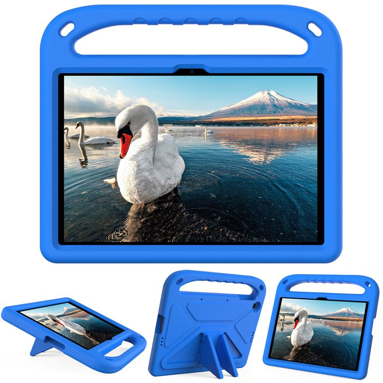 Shock-Absorbed Hand-Hold Grip EVA Tablet Case with Kickstand for Huawei Enjoy Tablet 2 10.1/MatePad T 10S 10.1 inch/MatePad T 10 9.7 inch/Honor Pad 6 10.1-inch/Pad X6 9.7 inch - Blue