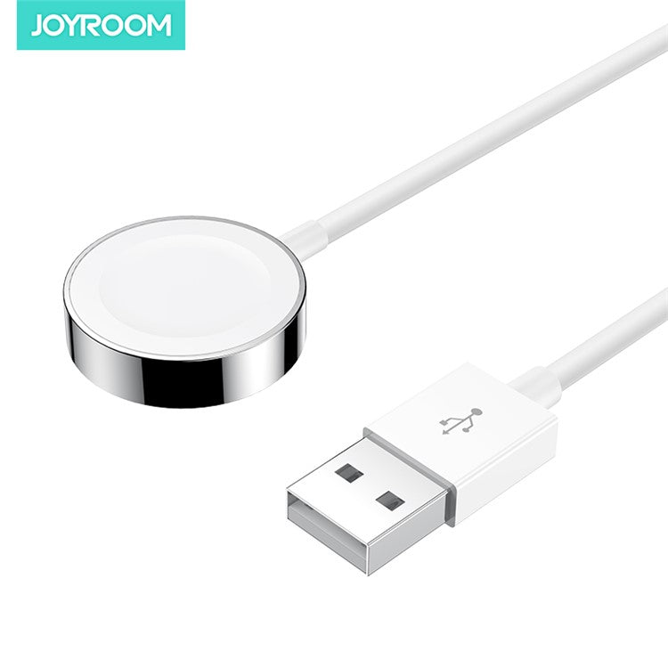 JOYROOM S-IW001 Ben Series Magnetic Charging Cable for iWatch Apple Watch Ultra 49mm / Series 8 / 7 / 6 / SE / 5 / 4 / 3 / 2 / 1 - White