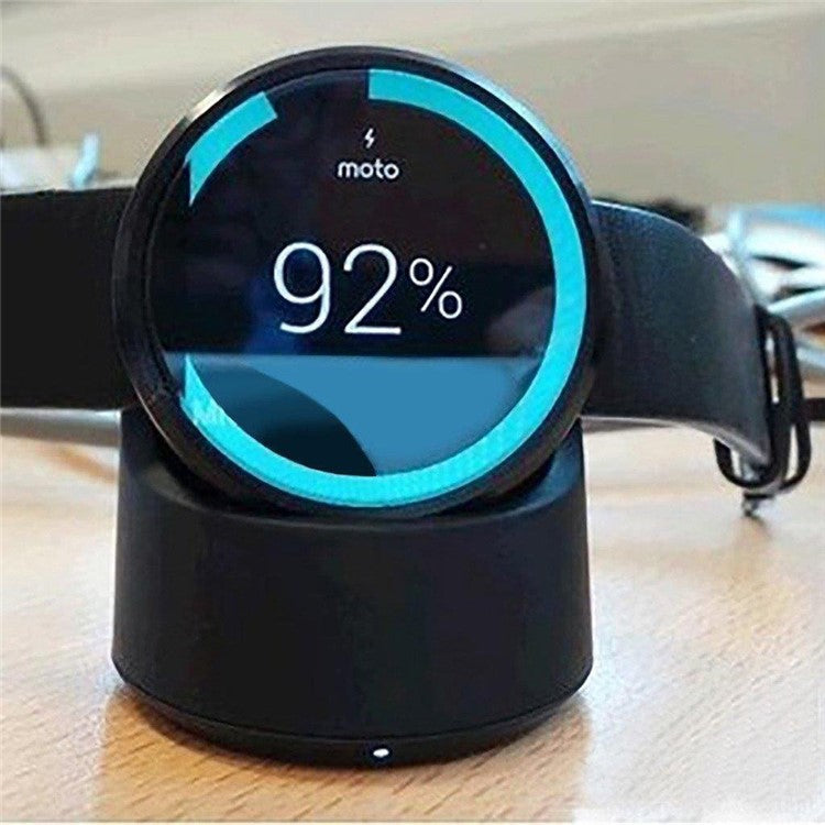 Wireless Charger Cradle Dock for Moto 360 2nd Gen 42mm & 46mm Smart Watch