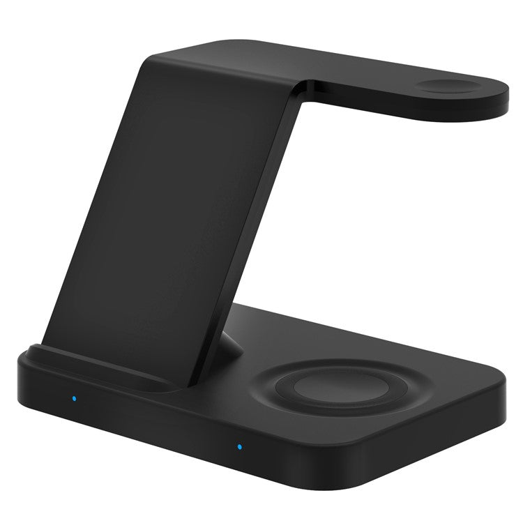 F15 3-in-1 Wireless Charger Stand Qi 15W Fast Charging Station for Phone / iWatch / AirPods