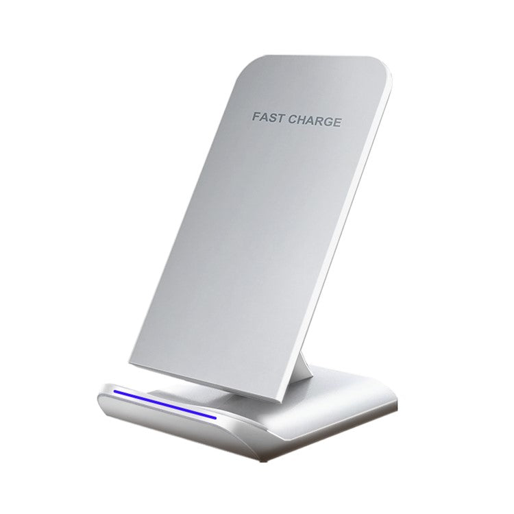 G100 Wireless Fast Charging Desk Stand Phone Charger - White