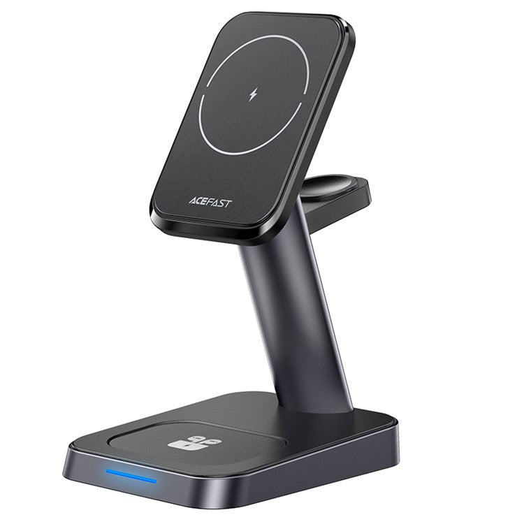 ACEFAST E3 3-in-1 Magnetic Wireless Charging Station Dock Stand Phone Earphone Watch Charger Bracket for iPhone 15-12 Series