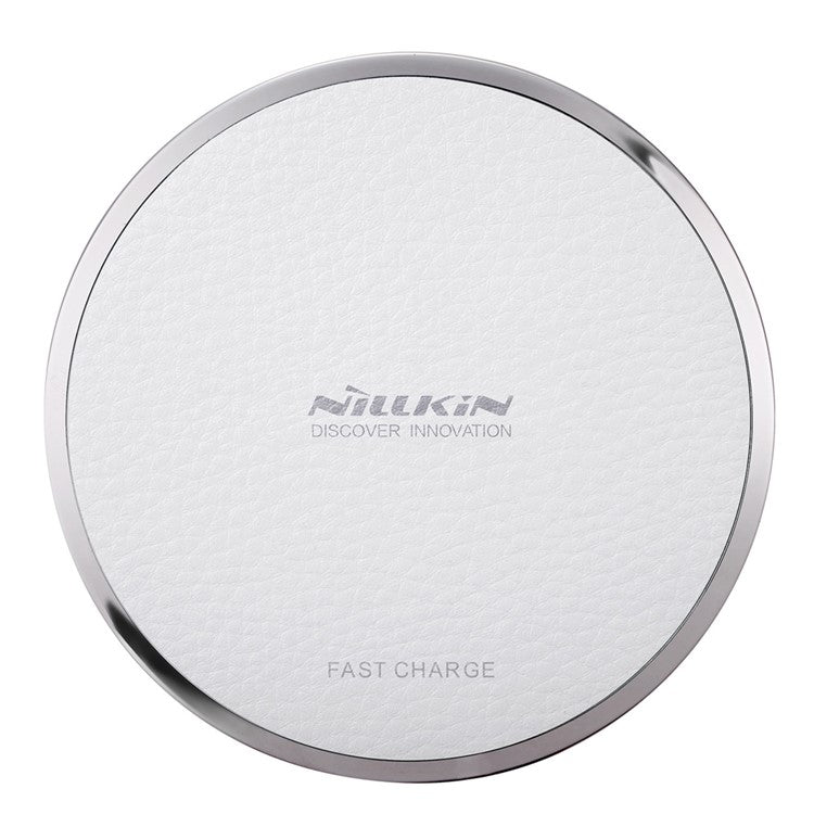 NILLKIN Magic Disk III Fast Charge Wireless Charger (Not Support FOD Function) for Samsung S7/S7 Edge Etc - White