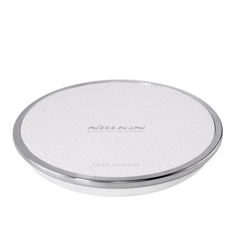 NILLKIN Magic Disk III Fast Charge Wireless Charger (Not Support FOD Function) for Samsung S7/S7 Edge Etc - White