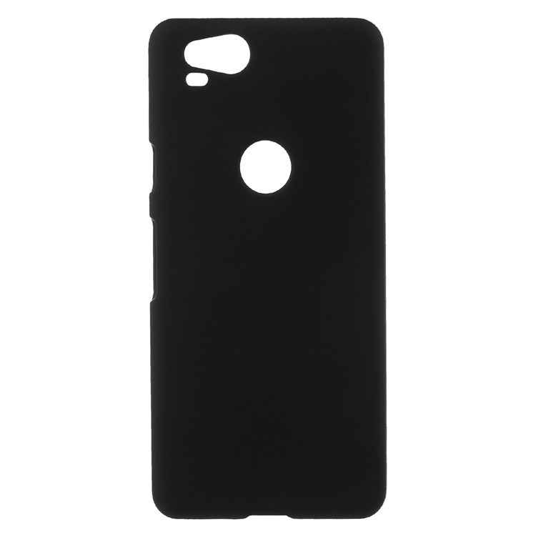 Rubberized Hard Plastic Cover for Google Pixel 2 - Black