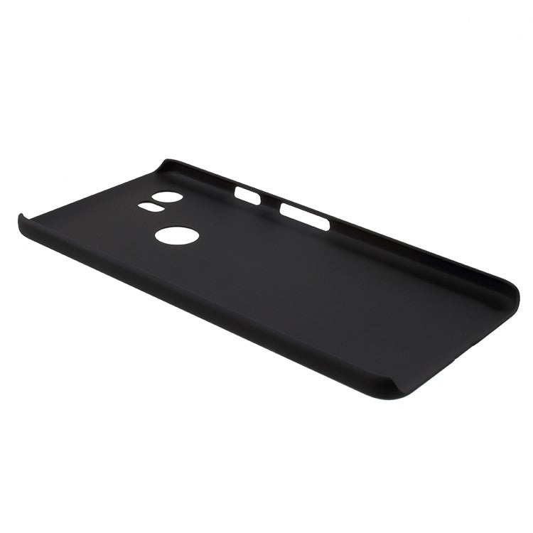 Rubberized Plastic Hard Phone Case for Google Pixel XL2 - Black