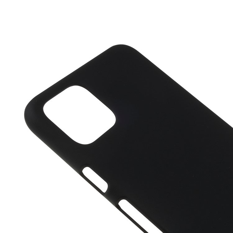 Rubberized Hard PC Back Case for Google Pixel 4 XL - Black