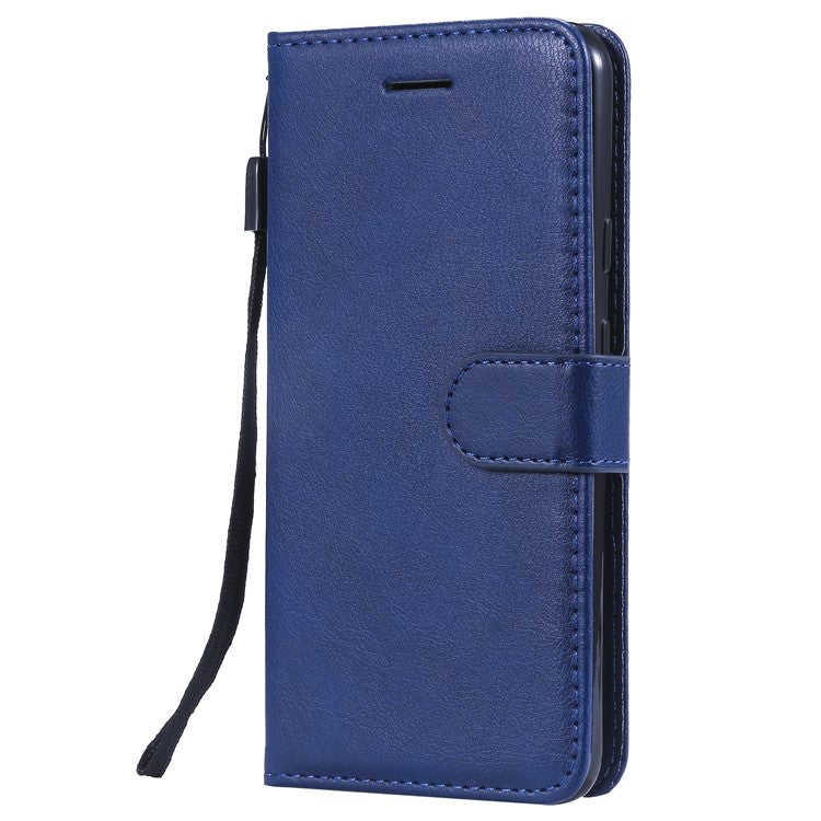 KT Leather Series-2 Wallet Leather Cell Phone Case for Google Pixel 3a - Blue