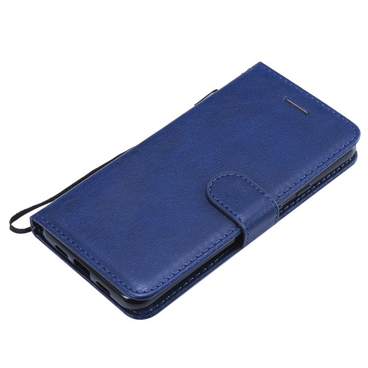 KT Leather Series-2 Wallet Leather Cell Phone Case for Google Pixel 3a - Blue