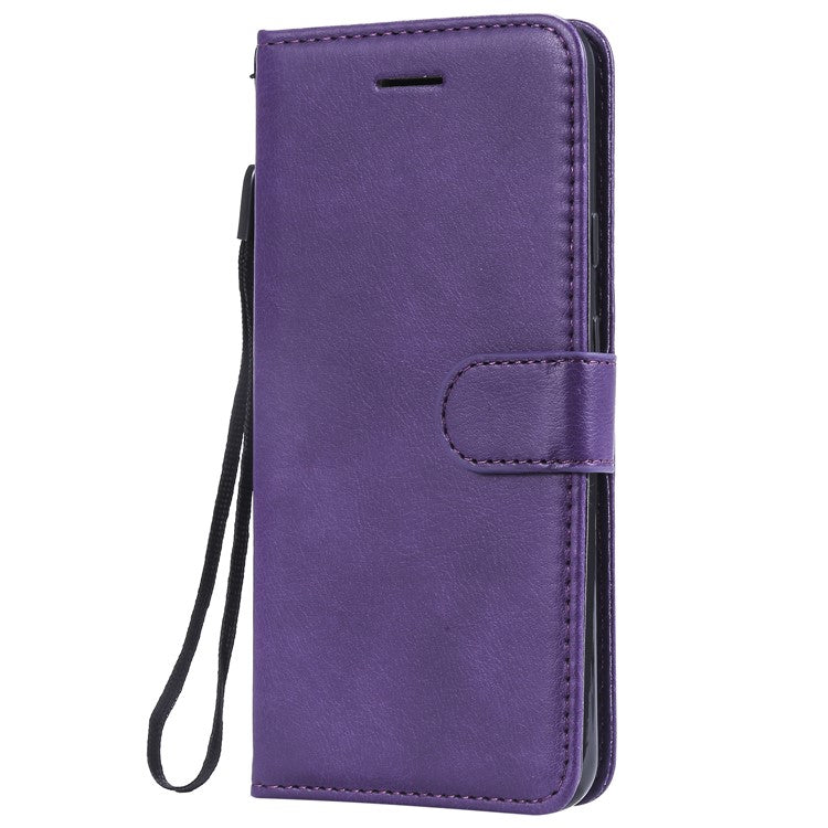 KT Leather Series-2 Wallet Leather Cell Phone Case for Google Pixel 3a - Purple