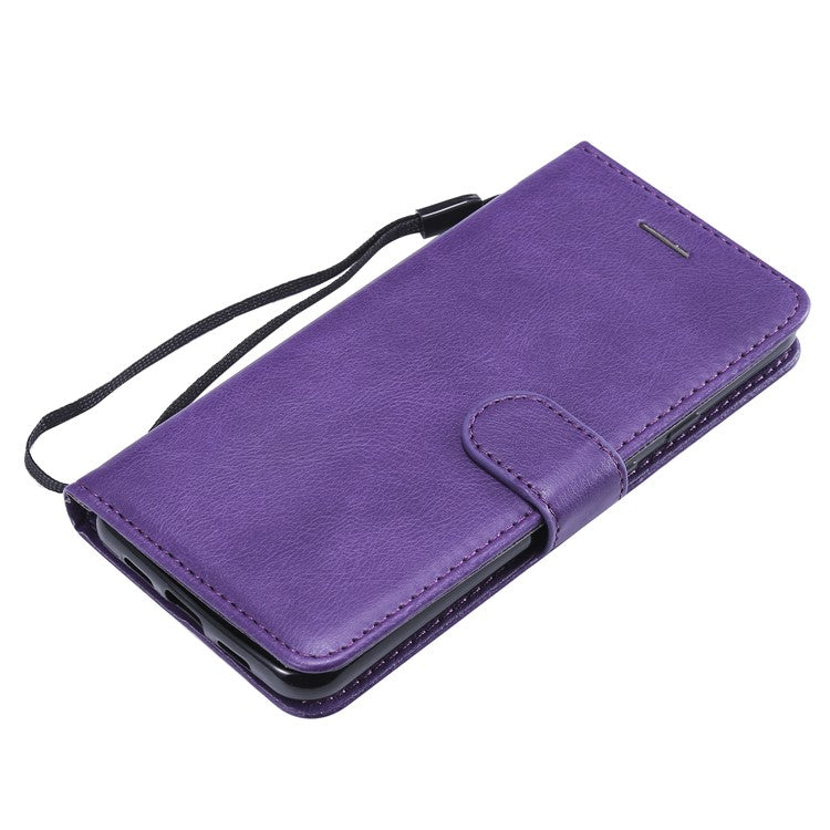 KT Leather Series-2 Wallet Leather Cell Phone Case for Google Pixel 3a - Purple